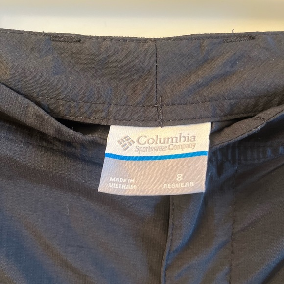 Columbia PFG Women's 8 Fishing Pants Roll Up Black Omni Shade Hiking, walking. - Picture 5 of 12